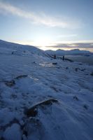 Blick vom Fjellheisen bei Tag - Tromsö