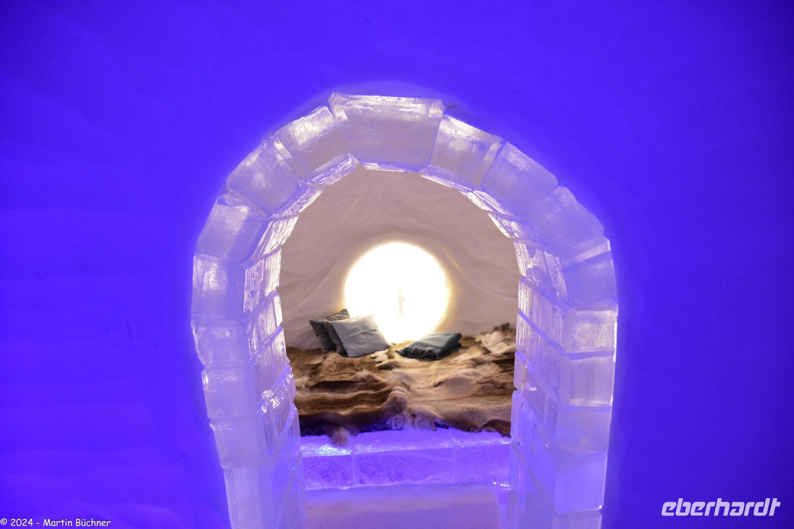 Eishotel Sorrisniva in der Nähe von Alta