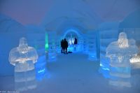 Eishotel Sorrisniva in der Nähe von Alta - Wikinger Krieger