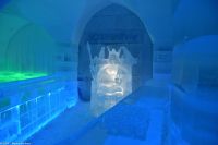 Eishotel Sorrisniva in der Nähe von Alta - Eisbar