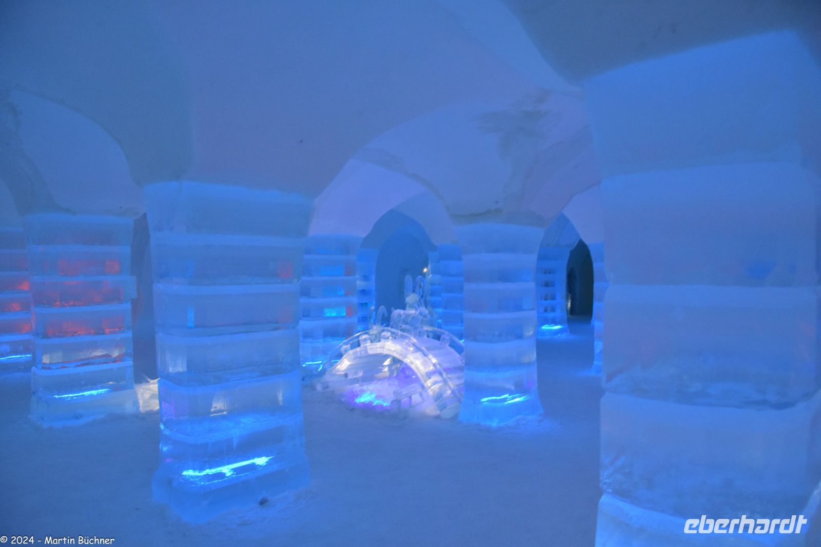 Eishotel Sorrisniva in der Nähe von Alta