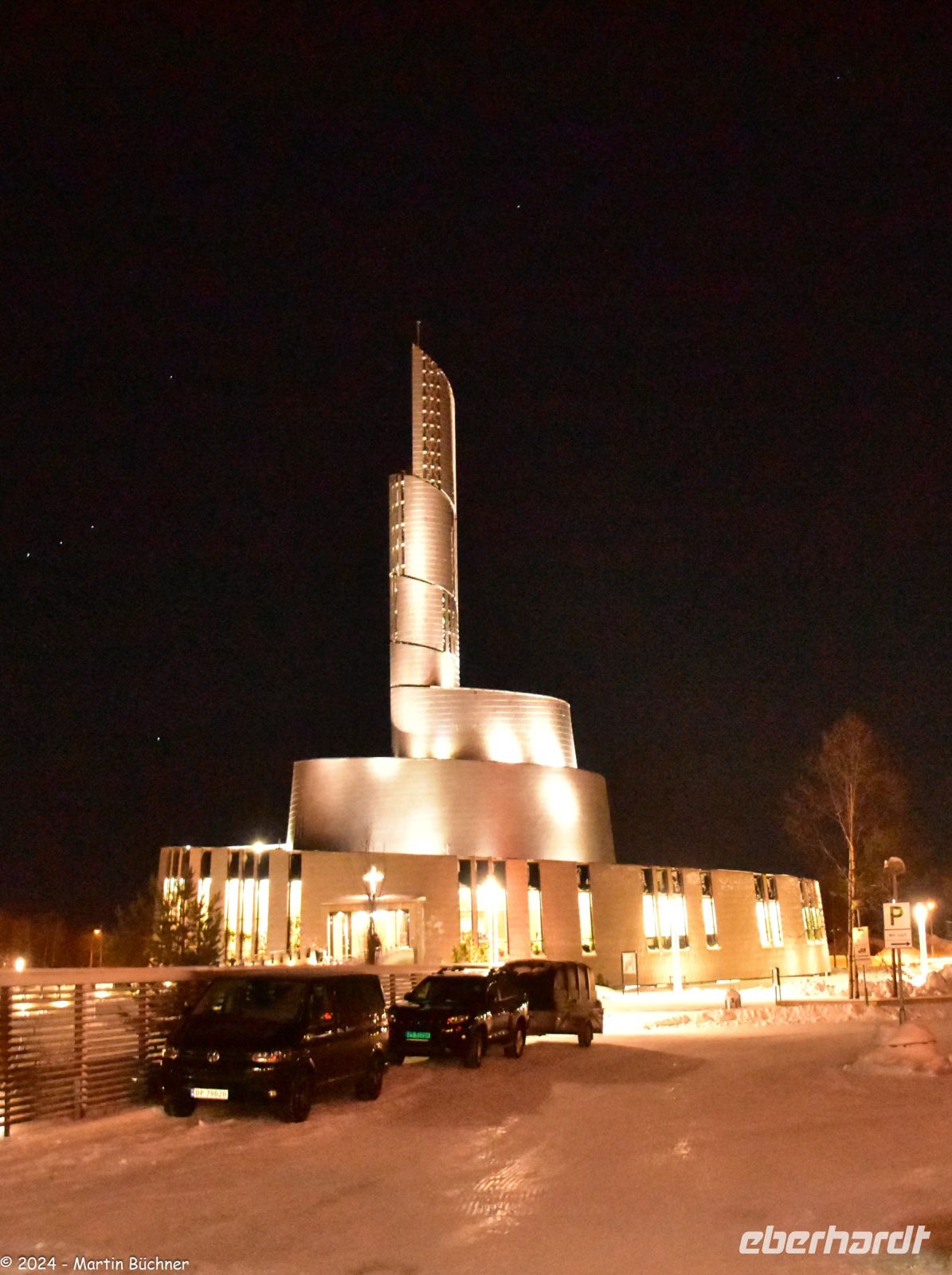 Alta - Nordlyskatedralen - die Nordlichtkathedrale