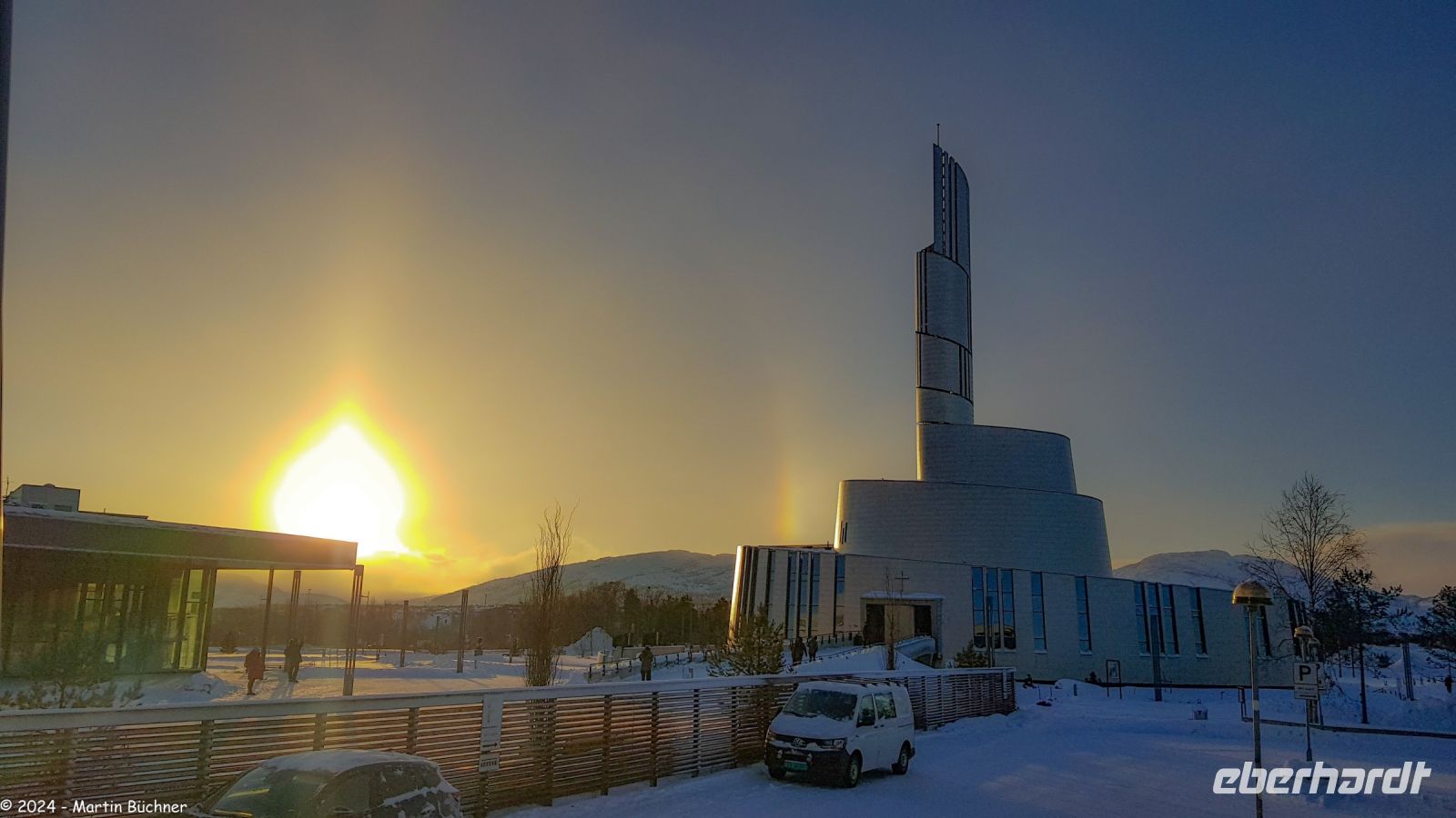 Alta - Nordlyskatedralen - die Nordlichtkathedrale