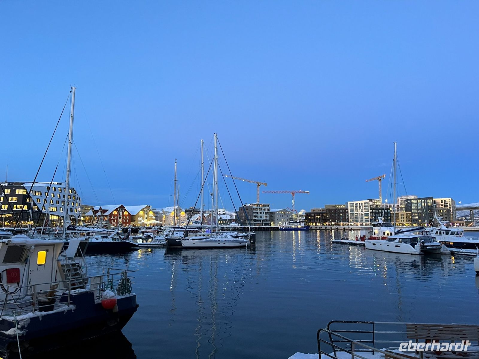 Am Hafen in Tromsö