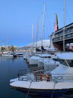 Am Hafen in Tromsö
