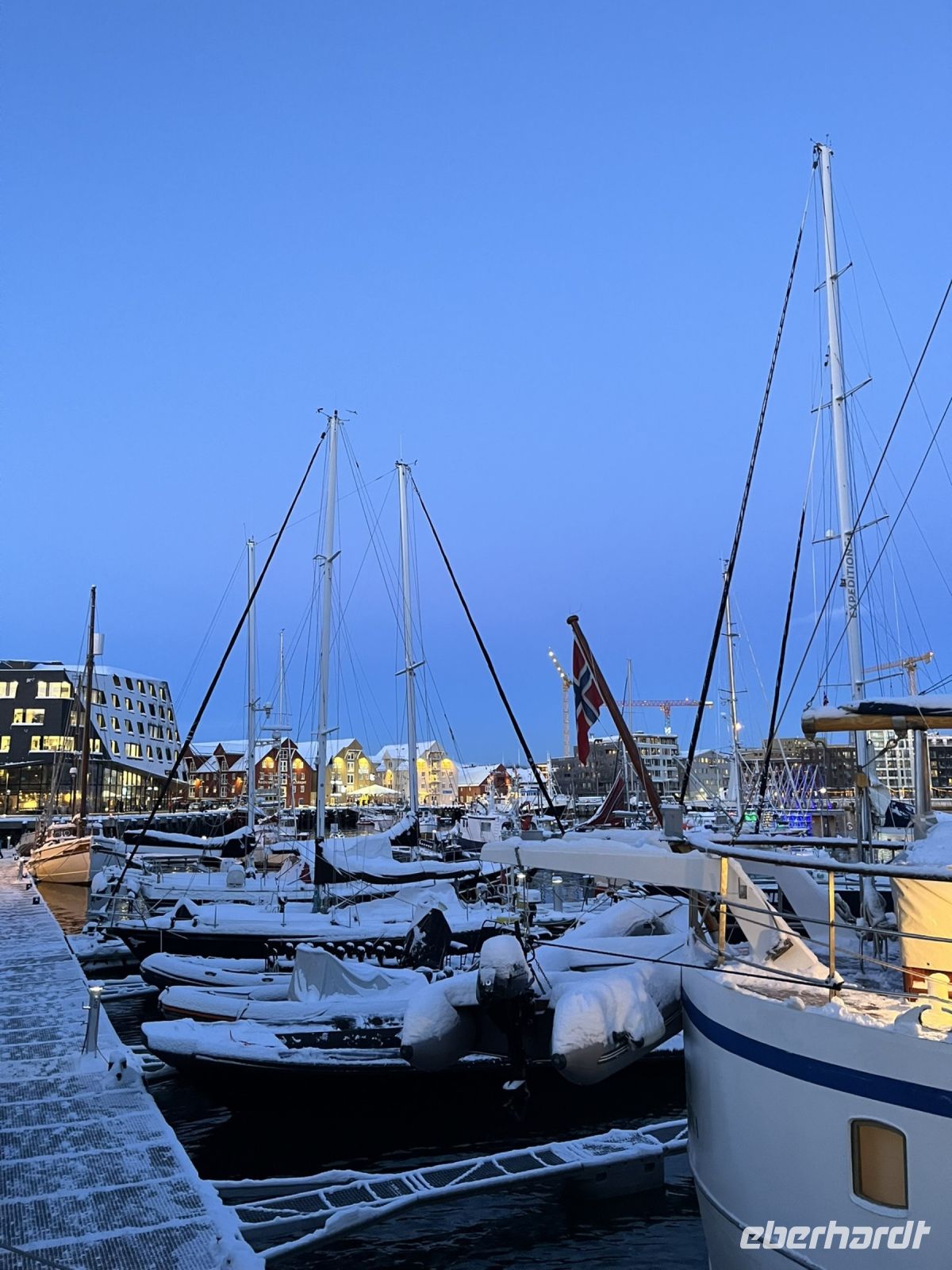 Am Hafen in Tromsö