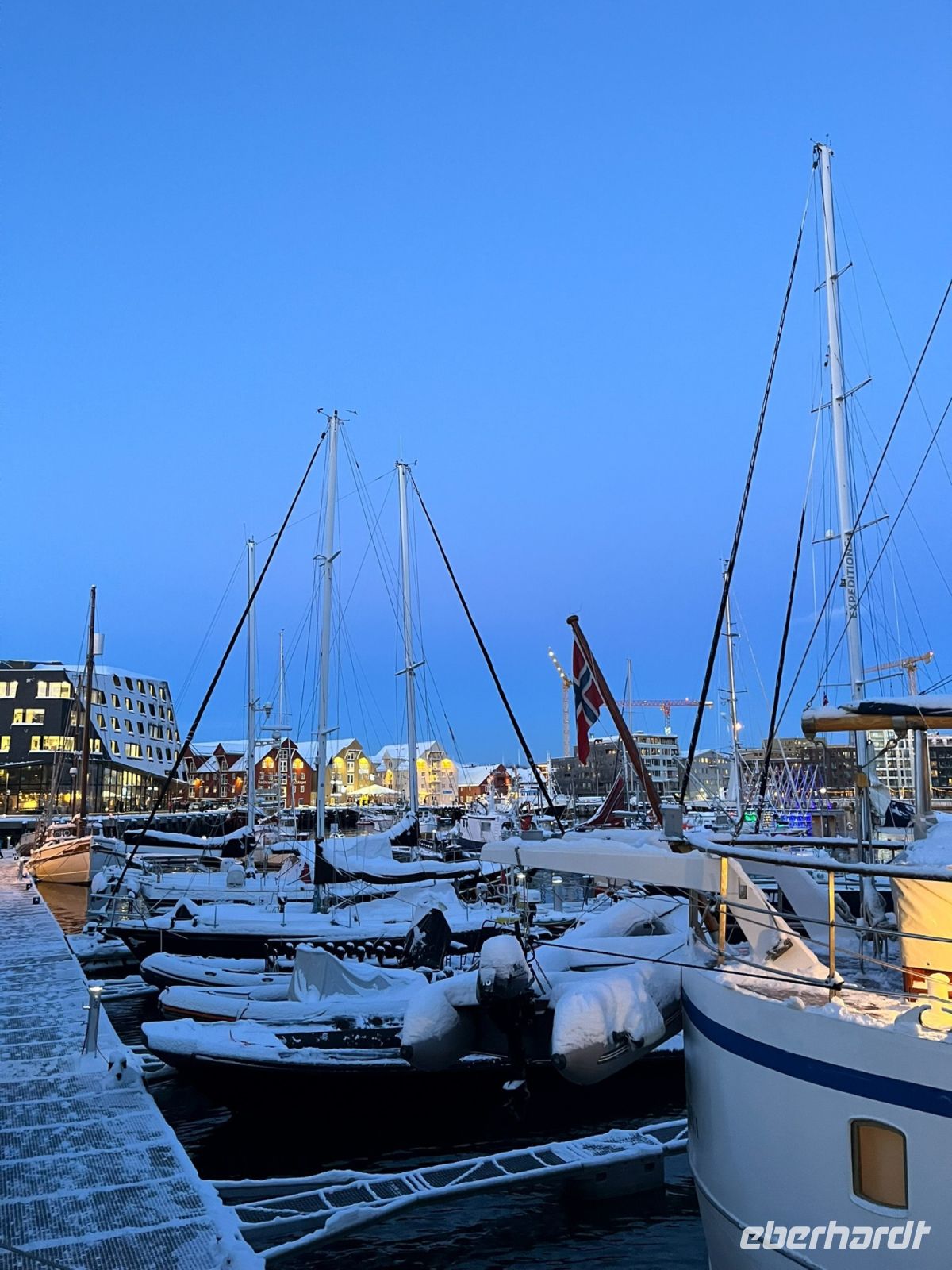 Am Hafen in Tromsö