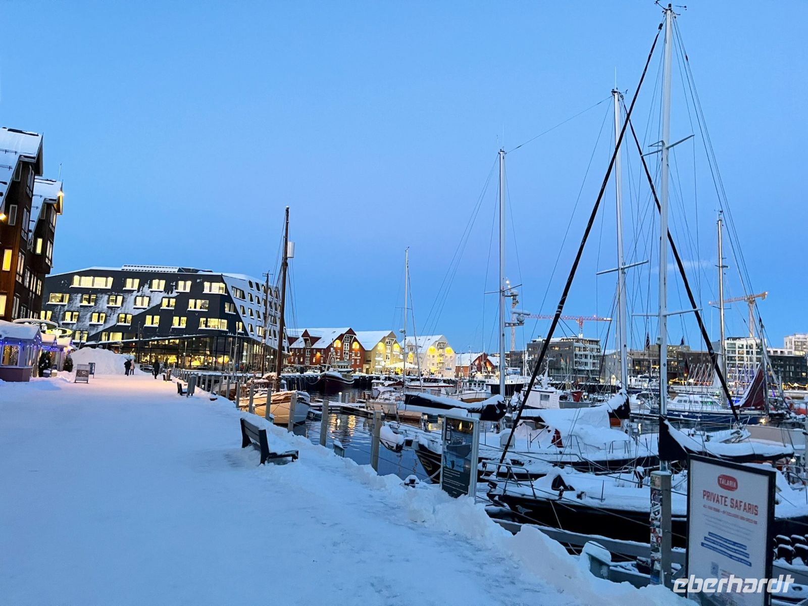 Am Hafen in Tromsö