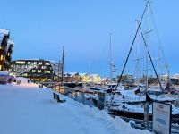 Am Hafen in Tromsö