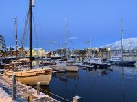 Am Hafen in Tromsö