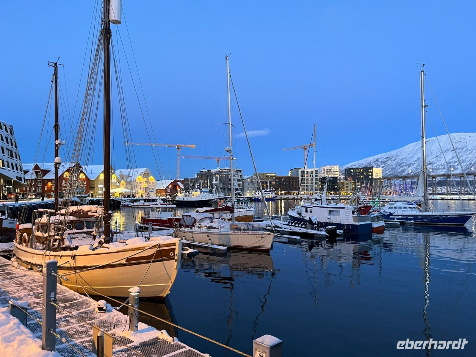 Am Hafen in Tromsö