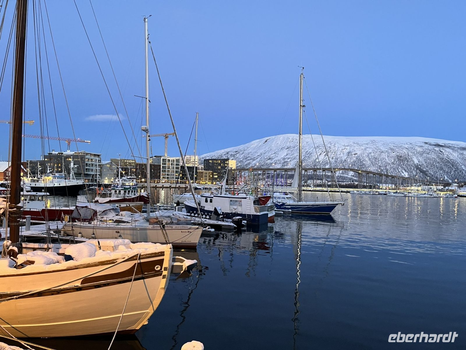 Am Hafen in Tromsö