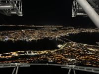 Blick auf Tromsö vom Fjellheisen