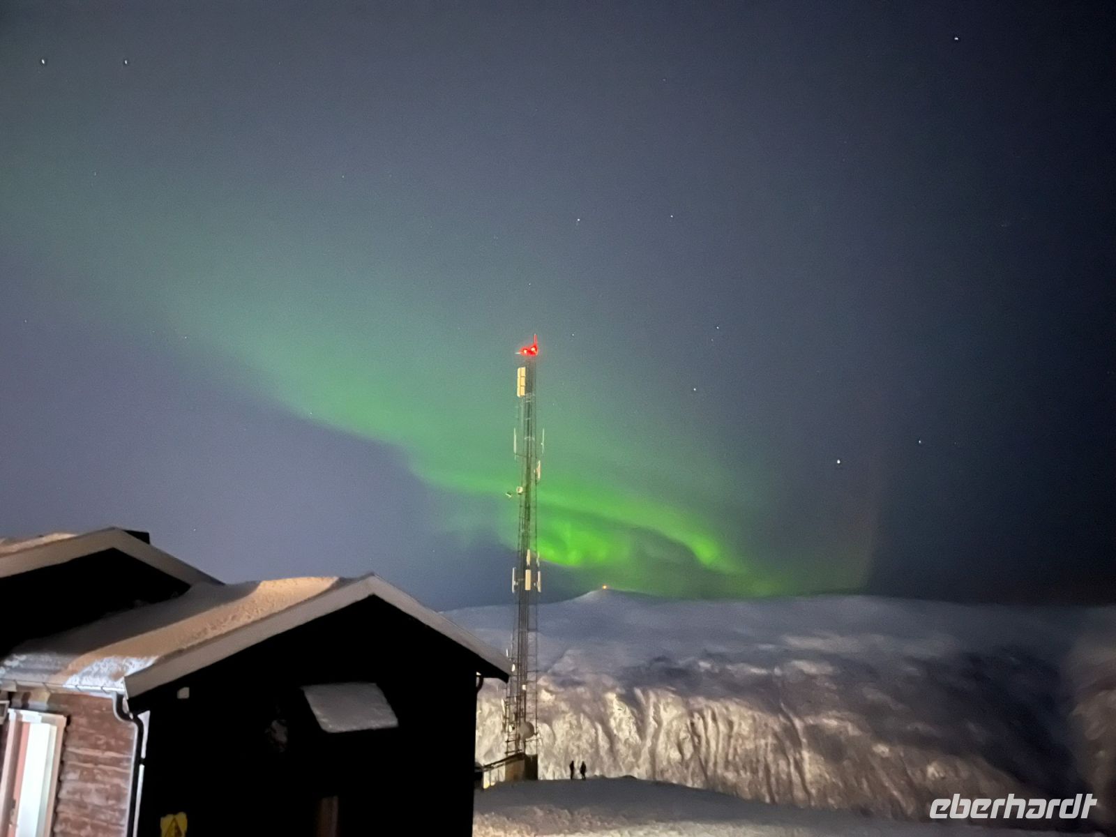 Nordlichter auf dem Fjellheisen