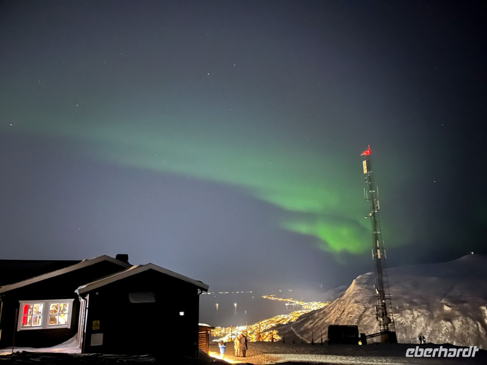 Nordlichter auf dem Fjellheisen