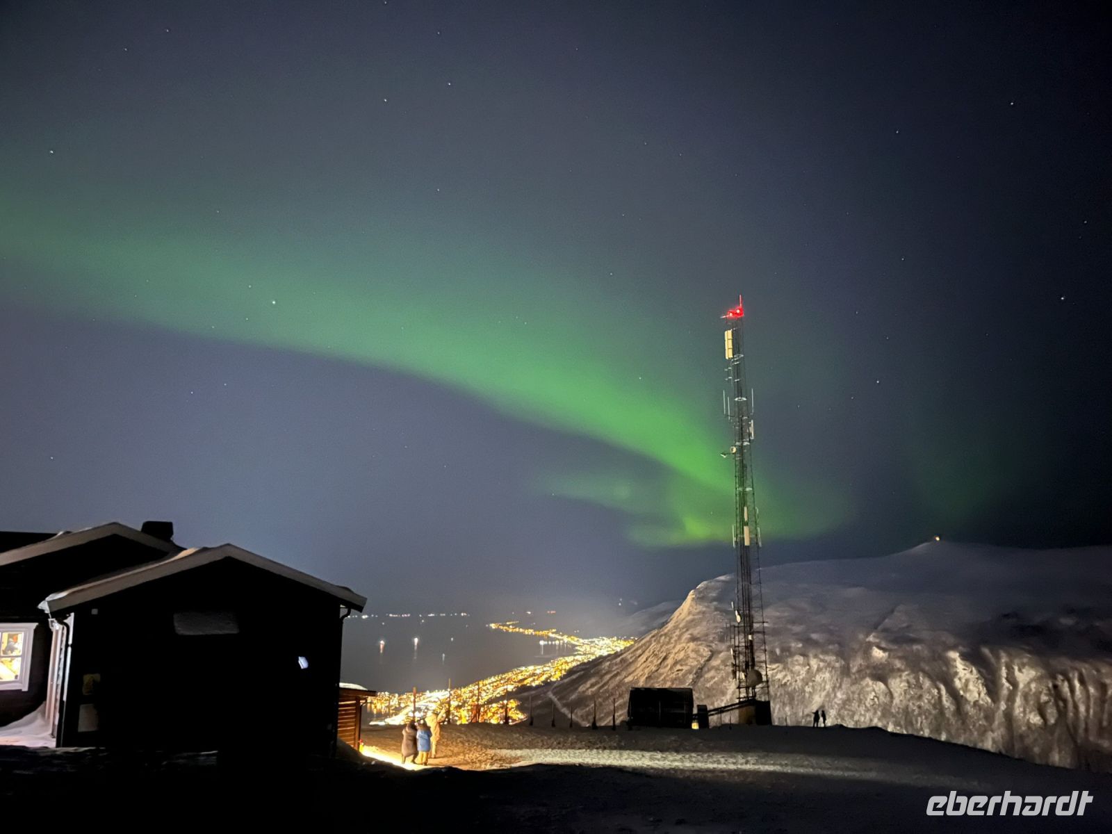 Nordlichter auf dem Fjellheisen