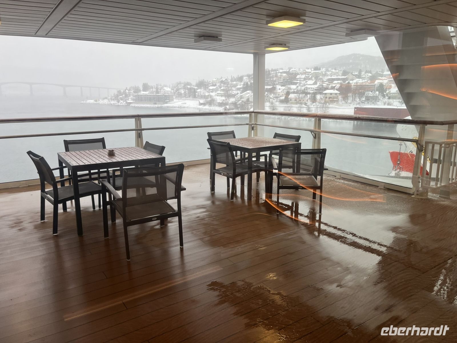 Auf dem Schiff Havila Castor