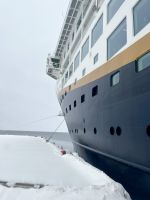 Havila Schiff in Finnsnes