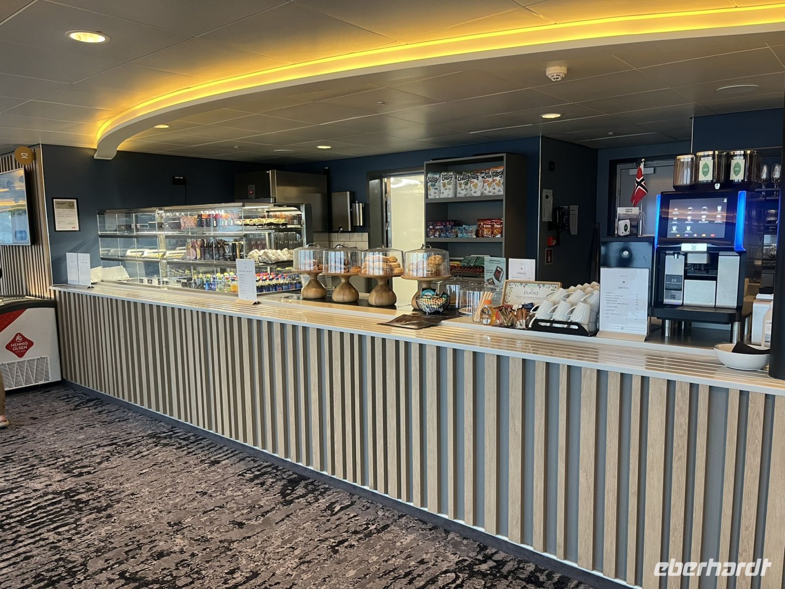 Auf dem Schiff Havila Castor