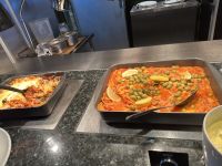 Mittagsbuffet auf der MS Nordlys