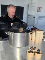 Miesmuschelverkostung