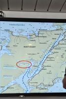 Seekarte beim Trollfjord