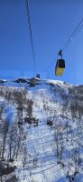 Kabinenbahn auf den Fjellheisen in Tromsö