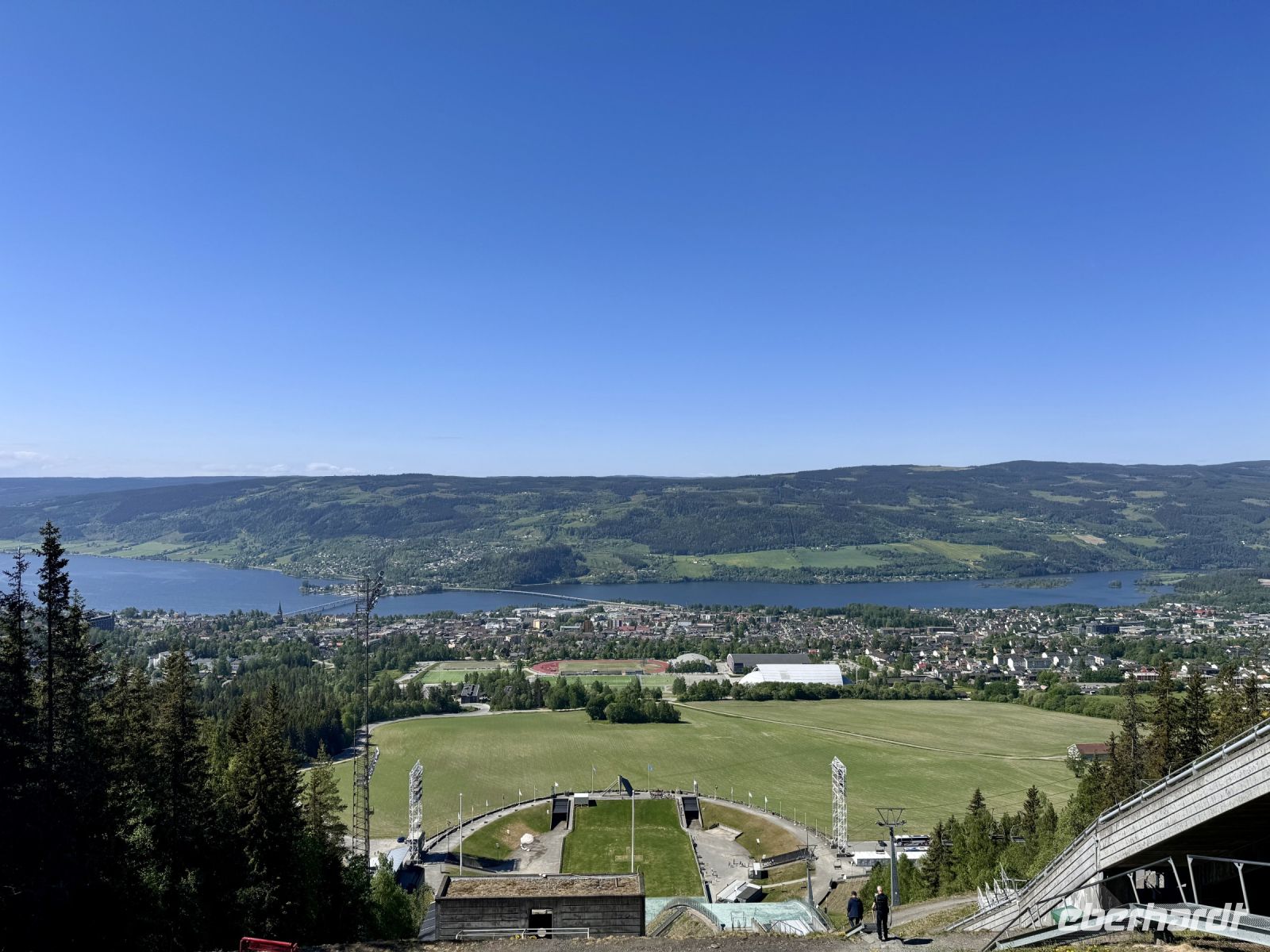 Tag 3 - Blick auf Lillehammer 