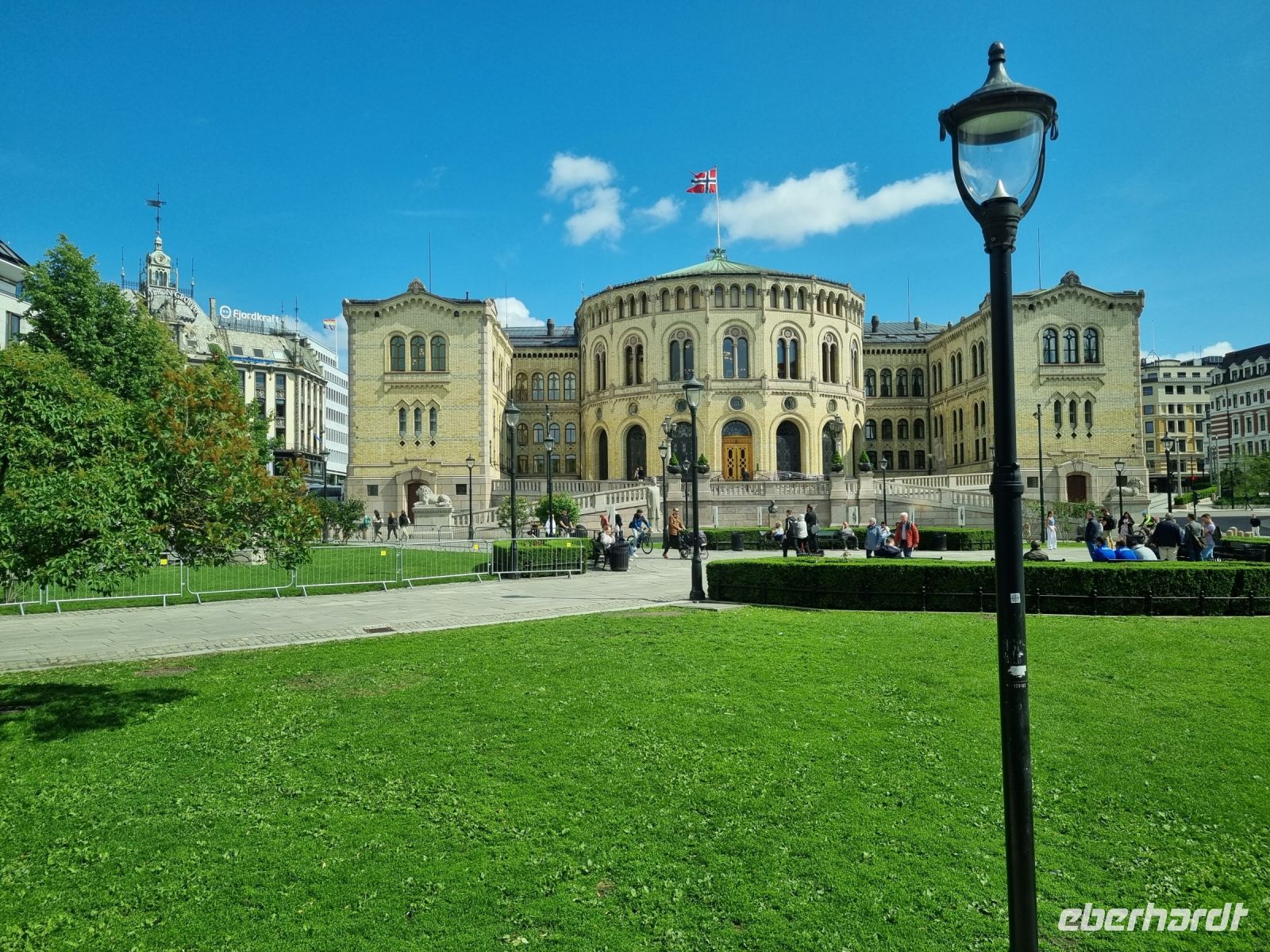 Oslo - Parlamentsgebäude 