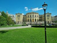 Oslo - Parlamentsgebäude 