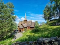 Lillehammer - Freilichtmuseum Maihaugen (Garmo Stabkirche)