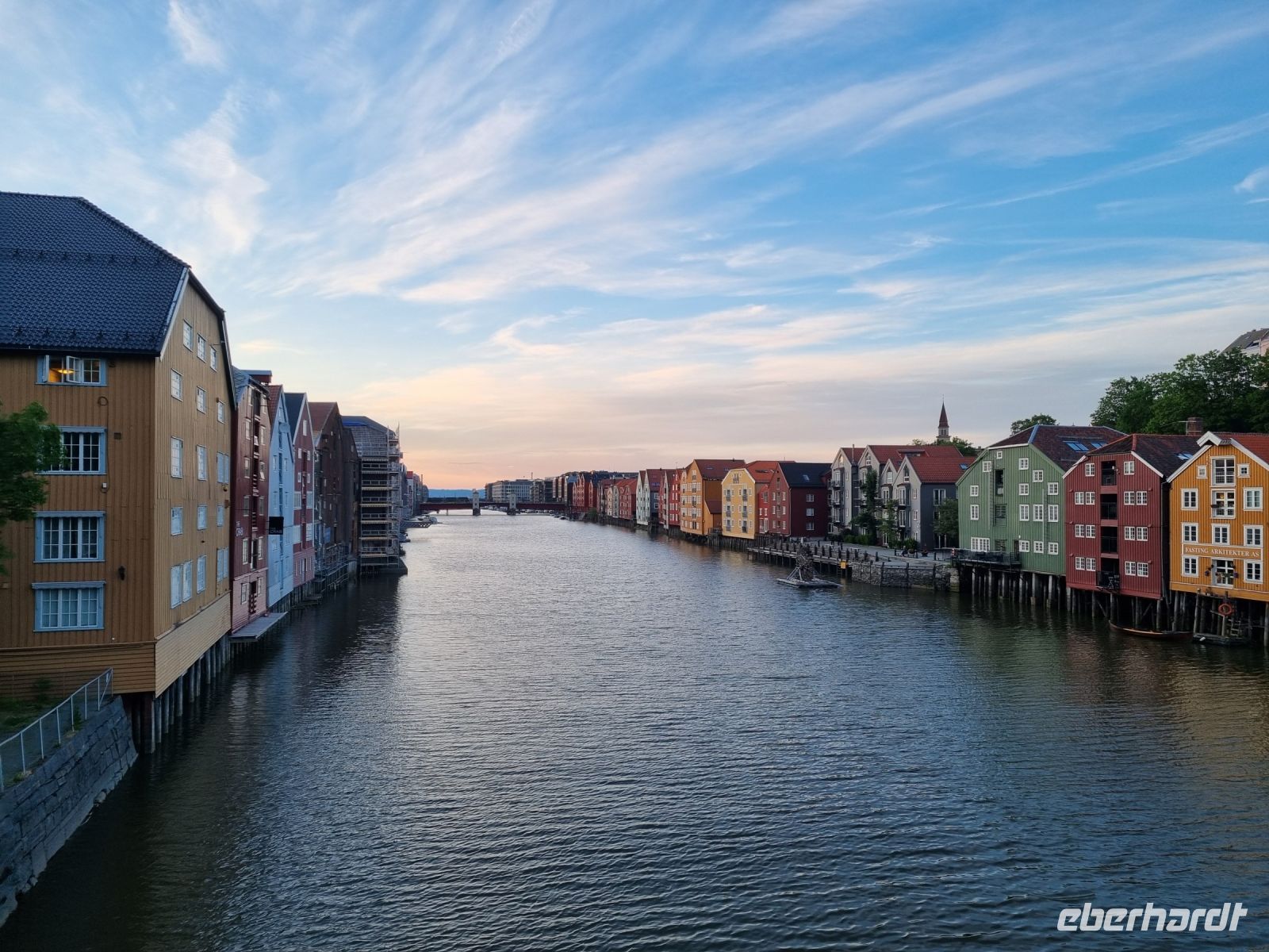 Trondheim - Ausblick von der Alten Stadtbrücke