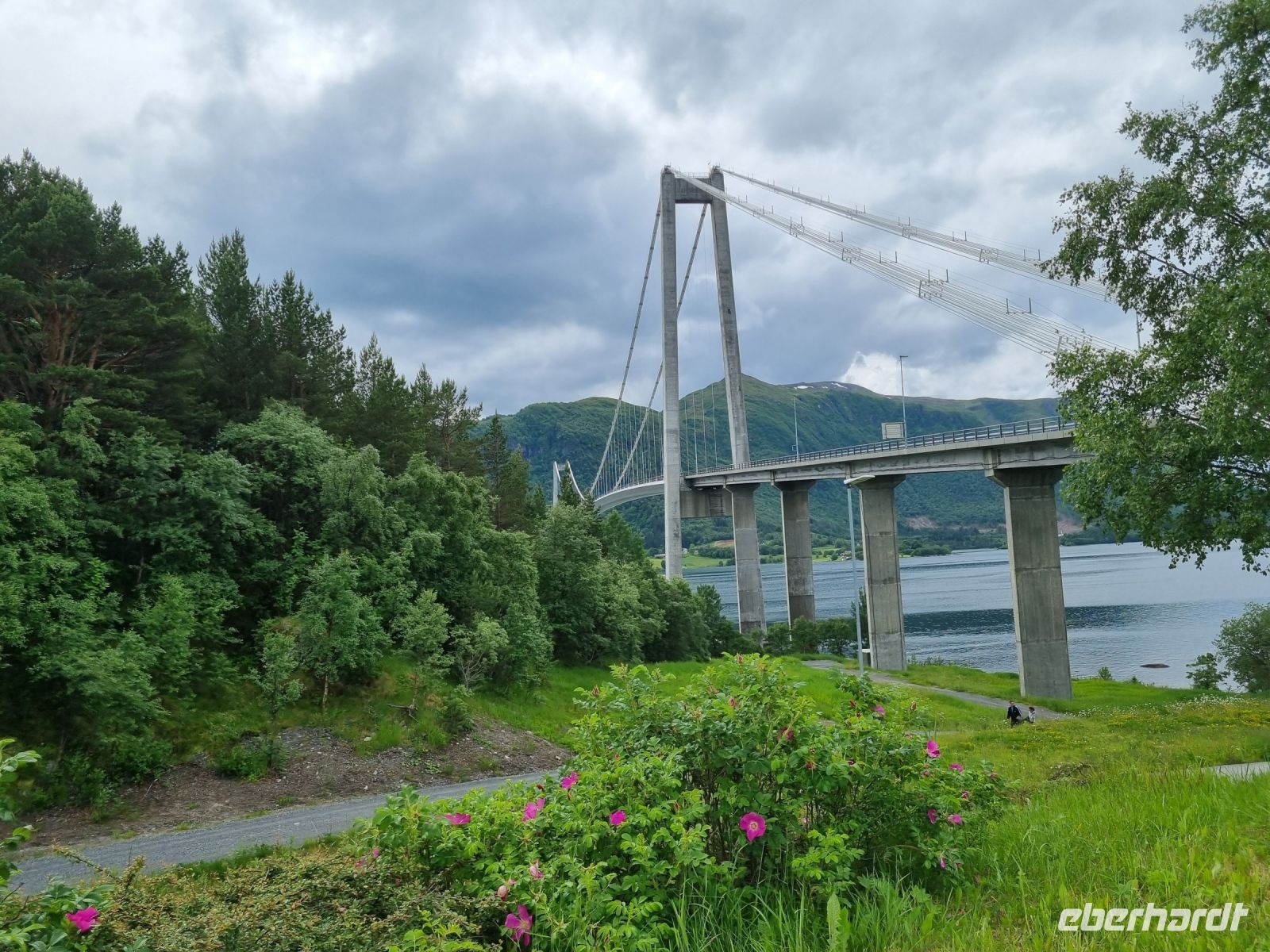 Gjemnessund-Hängebrücke