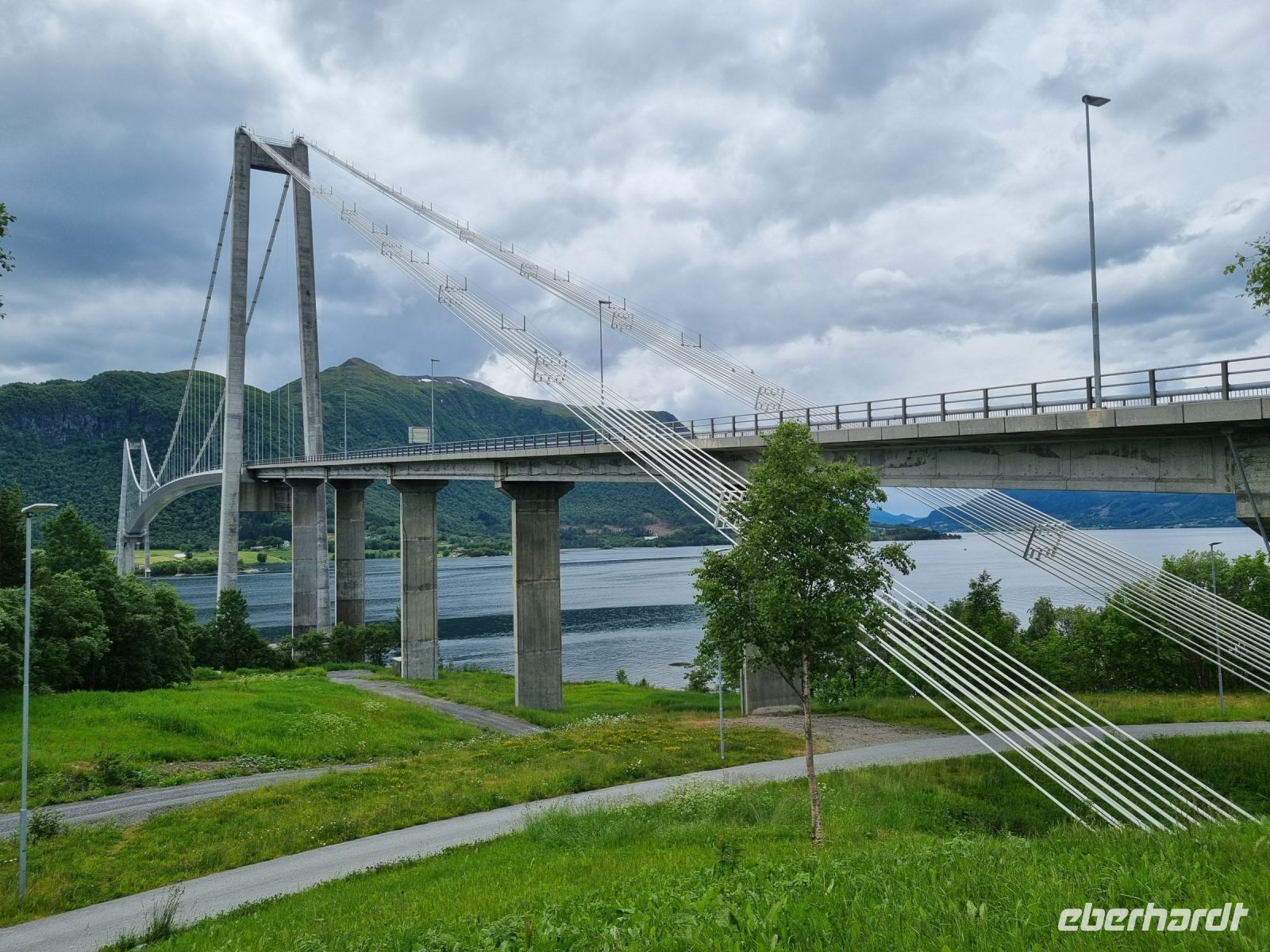 Gjemnessund-Hängebrücke