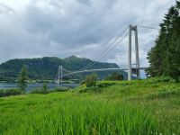 Gjemnessund-Hängebrücke