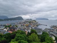 Ålesund - Ausblick vom Hausberg Aksla