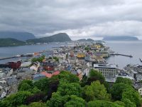 Ålesund - Ausblick vom Hausberg Aksla