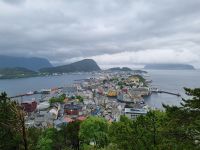 Ålesund - Ausblick vom Hausberg Aksla