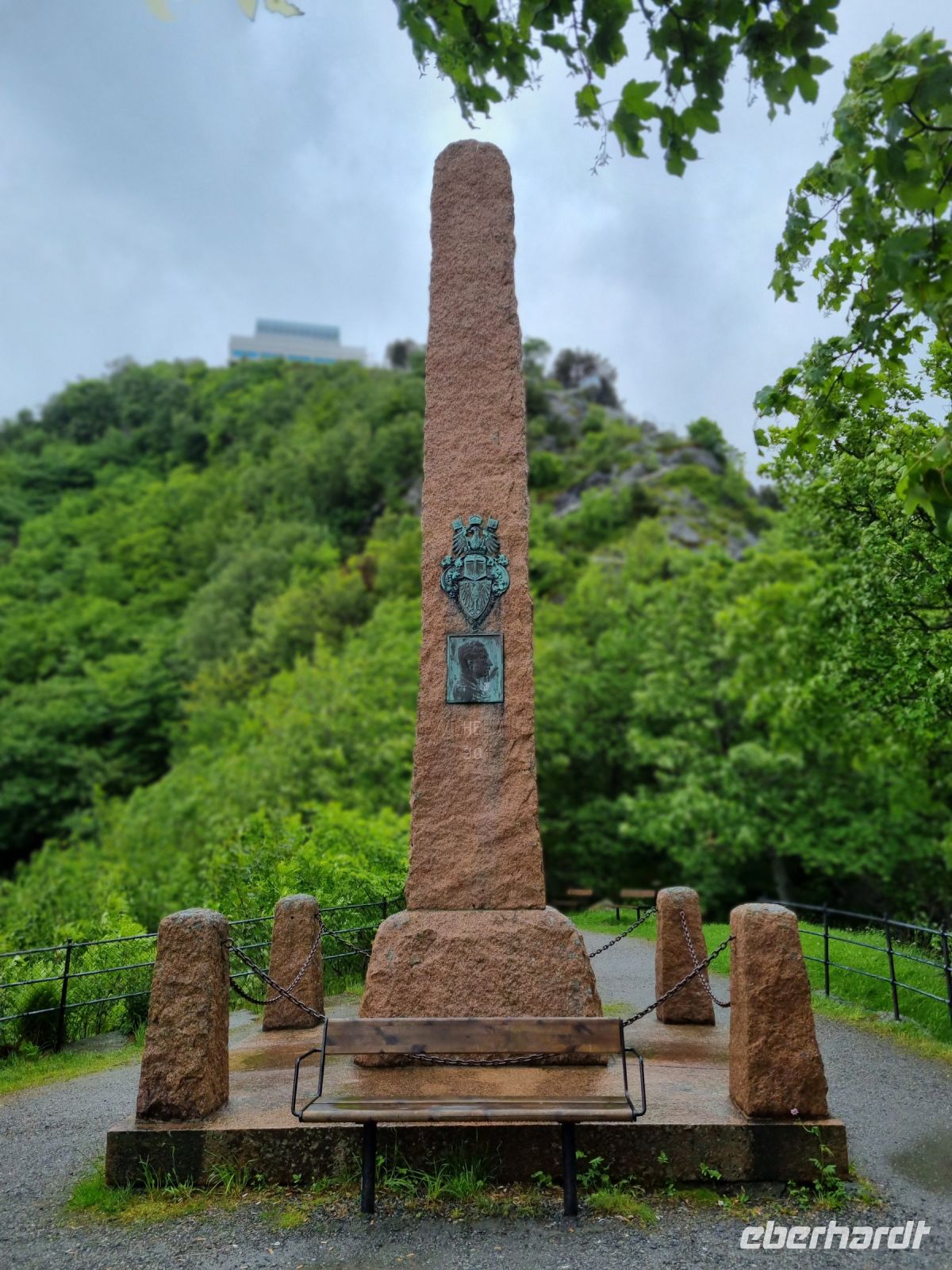 Ålesund - Kaiser-Wilhelm-II.-Denkmal im Stadtpark