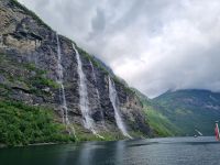 Geirangerfjord - Wasserfall 