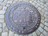 Bergen - Kanaldeckel