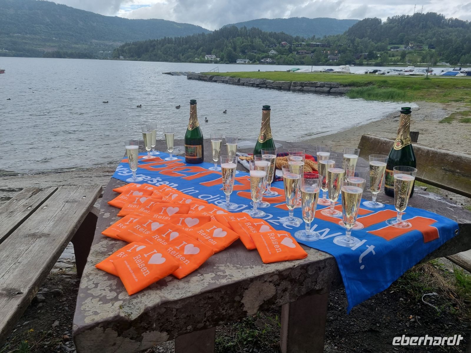 Abschiedstrunk am Tyrifjord