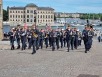 Stockholm - Wachablösung am Königlichen Schloss 