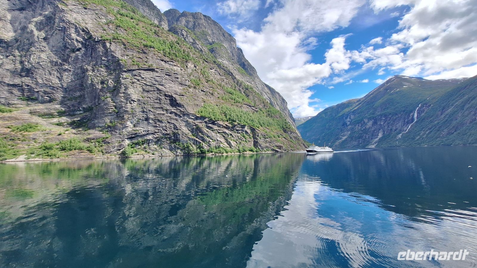 Schifffahrt auf dem Geirangerfjord