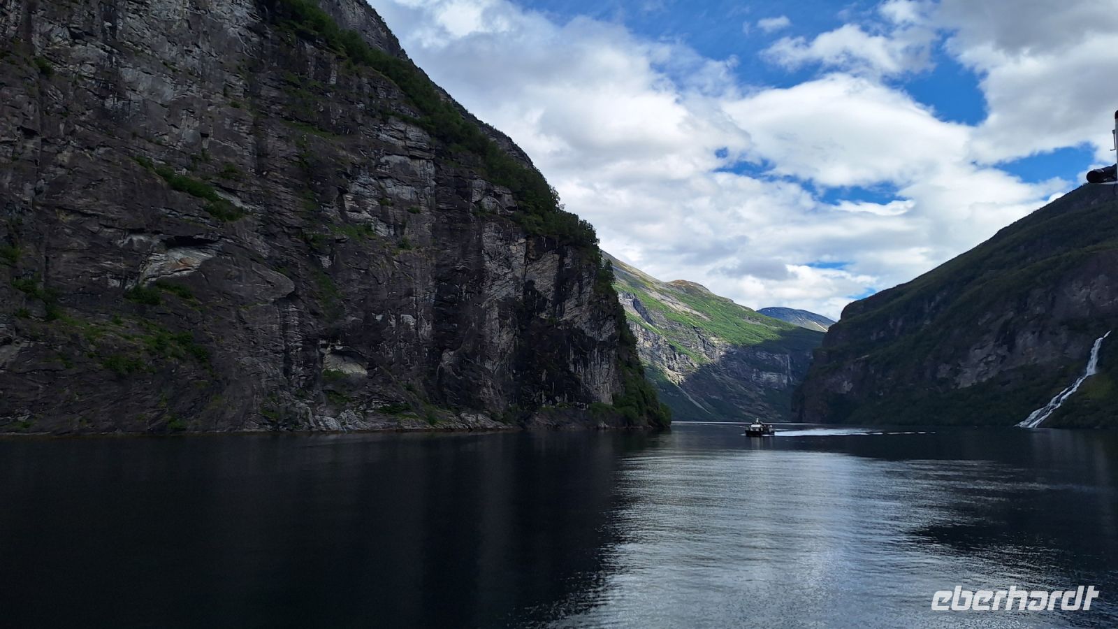 Schifffahrt auf dem Geirangerfjord