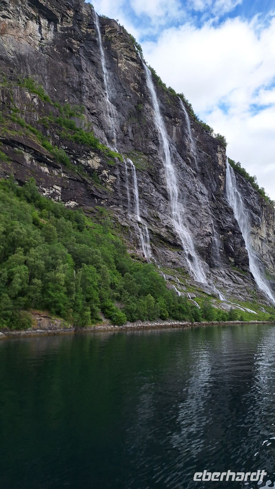 Schifffahrt auf dem Geirangerfjord