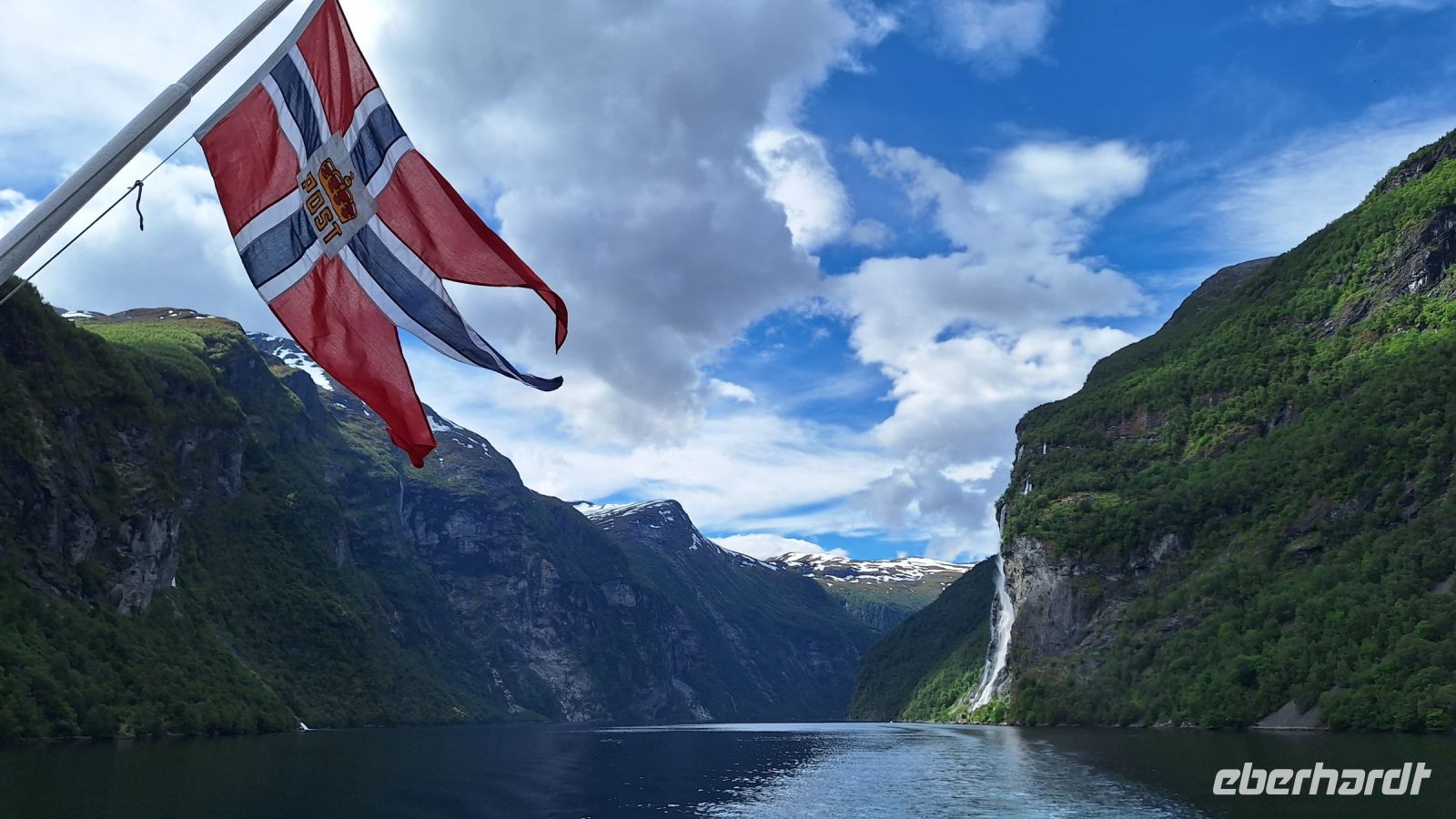 Schifffahrt auf dem Geirangerfjord