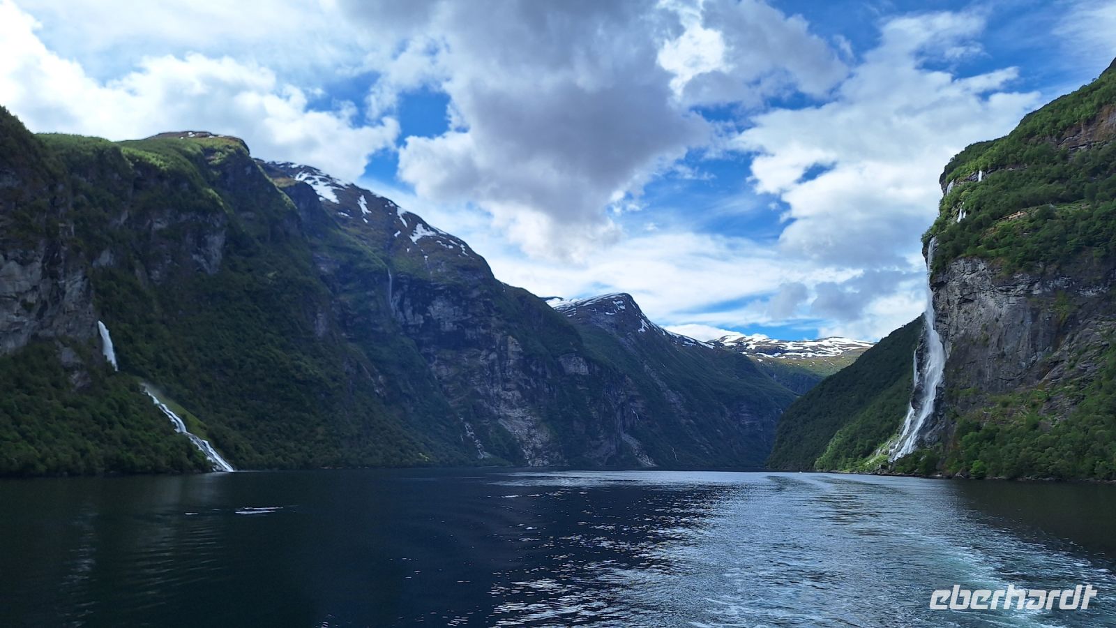 Schifffahrt auf dem Geirangerfjord