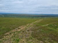 Saariselkä - Kaunispää mit Blick in die Weite von Finnisch-Lappland 