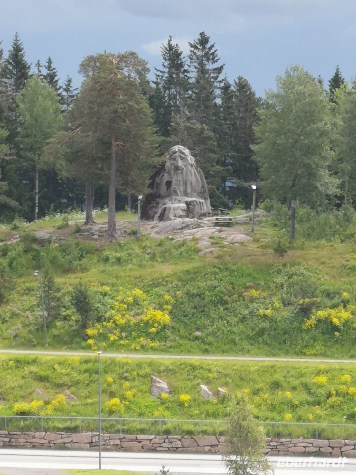 Der erste sichtbare Troll auf unserer Reise